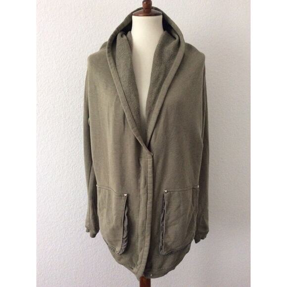 Aritzia Wilfred Free Cardigan Sweater Sweatshirt Rosseau Knit - Picture 1 of 8